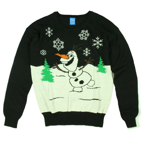 Een effectief ga zo door Politiek Disney Frozen Men's Olaf Long Sleeve Christmas Sweater (Large) - Walmart.com