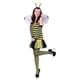 thumbnail image 2 of SAILING Conjunto de disfraz de abeja con orejas de abeja, diadema, manga, tutú, gafas, calcetines para niños y adultos, 2 of 5