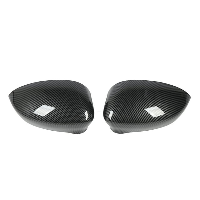 Side Mirror Cover, 2 Pcs Door Side Rearview Mirror Cover Left Right Wing Mirror Cover Replacement For500 2007 To 2020