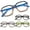 4 Colors, variant on NevEND 4 Pack Reading Glasses for Women and Men Reader +3.00 / Spring Hinge / Blue Light Blocking 300