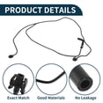 thumbnail image 4 of Manguera del radiador Unique Bargains Manguera de calefacción del radiador Manguera de salida del radiador No. ED818C012AE para Ford Escort 2015 Tubo de refrigerante de goma Negro 1 Pc, 4 of 6