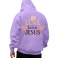 thumbnail image 3 of WILLBEST Sudaderas para Hombre, Sudaderas con Capucha y Sudaderas Informales Holgadas con Estampado De Letras, Sudadera con Capucha para Uso Diario, Otoño e Invierno, Ropa De Calle Cómoda Grande, 3 of 3