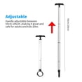 thumbnail image 4 of Eigraketly Scooter Balance Rod ruedas Inteligente Auto-equilibrio Adulto Manija de seguridad Manillar Control Strut Patinetes eléctricos Plata, 4 of 6