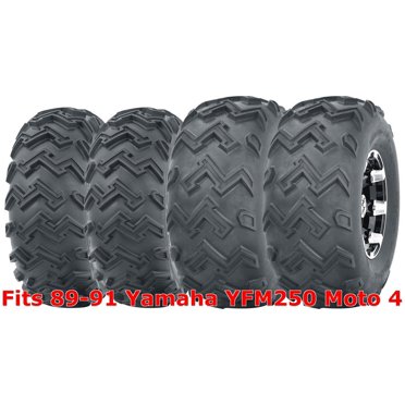 Set Of 4 WANDA P341 ATV Tires 24x9-11 – Front & Rear For Honda TRX350 4x4 (86-89)