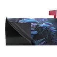 thumbnail image 4 of Ryvnso Mailbox Cover Magnetic Blue Magic Mushroom Mailbox Wrap Large Size 25.5x21 Inch, 4 of 8