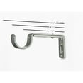 thumbnail image 5 of Linen Avenue Ball Single Window Curtain Rod Set, 28 to 48-inch, Polished Nickel, 5 of 5