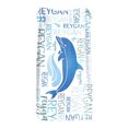thumbnail image 2 of Bobasndm Personalized Beach Towels for Kids Adults, Personalized Gifts,30'' x 60'' Microfiber Absorbent Oversized Quick Dry Personalized Beach Towels, 2 of 9
