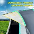 thumbnail image 6 of Pickup Tent - Waterproof PU2000mm, 5.5-6FT Bed, 2-Person, Double Layer Design with Windows, 6 of 7