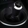 thumbnail image 4 of Car 6 Speed Gear Shift Knob Cover for CW 6 5 3 Series -7 MX-5 2003-2017 PU Leather Shifter Head, 4 of 5
