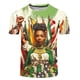 thumbnail image 3 of Tops para hombre, blusas y camisas de manga corta con cuello redondo para hombre Camisa de manga corta estampada para hombre Top/camisa de manga corta con cuello redondo Tops para hombre, 3 of 4