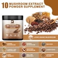 thumbnail image 4 of Café de hongos BWEORTHS 250G Mezcla de hongos reishi y melena de león que refuerzan la inmunidad y la concentración Mejoran la salud y la memoria SIN OGM 10 en 1, 4 of 5