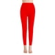 thumbnail image 1 of Pantalones de invierno para mujer, de color liso, de cintura media, de terciopelo alemán, largos, leggings, pantalones de poliéster para mujer, 1 of 2