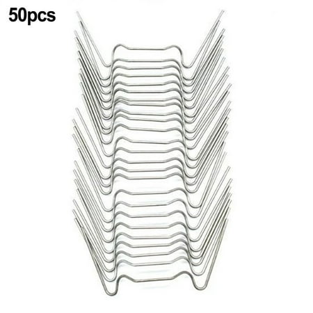 

Greenhouse Glazing Clips W / Z Glass Clips Spring Wire Spares Choose QTY 50pcs x W Clips