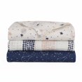 thumbnail image 1 of Baby's First by Nemcor Lot de 3 couvertures en mousseline de coton, 1 of 4