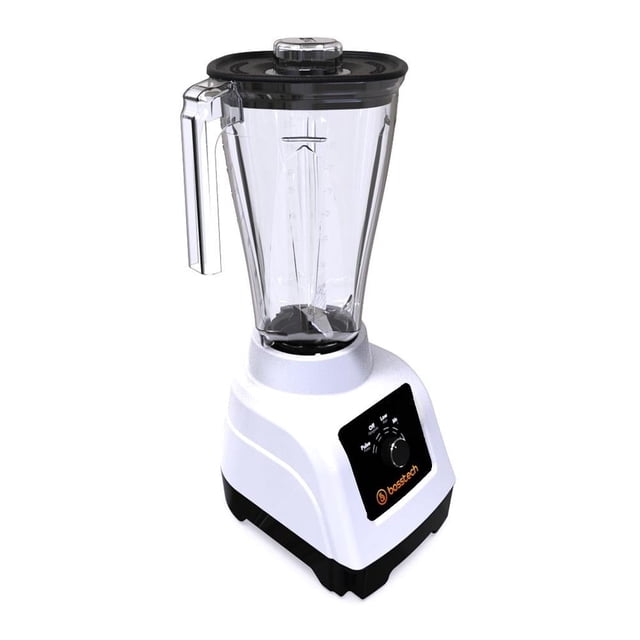 Licuadora Bosstech 550 watts 3 velociades con Vaso de plastico de 2 lts Rojo