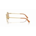 thumbnail image 3 of Miu Miu SMU 55ZS Gold/Gold Brown (5AK-40D) Sunglasses, 3 of 4