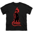 thumbnail image 2 of The Batman Selina Kyle Cat Silhouette Kids T Shirt (X-Large) for Youth Toddler Boys and Girls, Black, 2 of 5