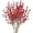 Red, variant on TETOU 12pcs Artificial Red / Black Berry Stems 13.5" Fake Holly Berry Picks Christmas Tree DIY Wreath Crafts Home Decor