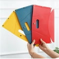 thumbnail image 2 of ZOUYUE 3PCS Folding Stool, Handbag Sketch Practice Outdoor Travel Camping Folding Stool Queue Portable Stool Ultra-Thin Stool Shopping Handbag, Yellow, Blue, Red (with Handle), 2 of 9
