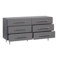 thumbnail image 4 of Trident Grey 6 Drawer Dresser, 4 of 4