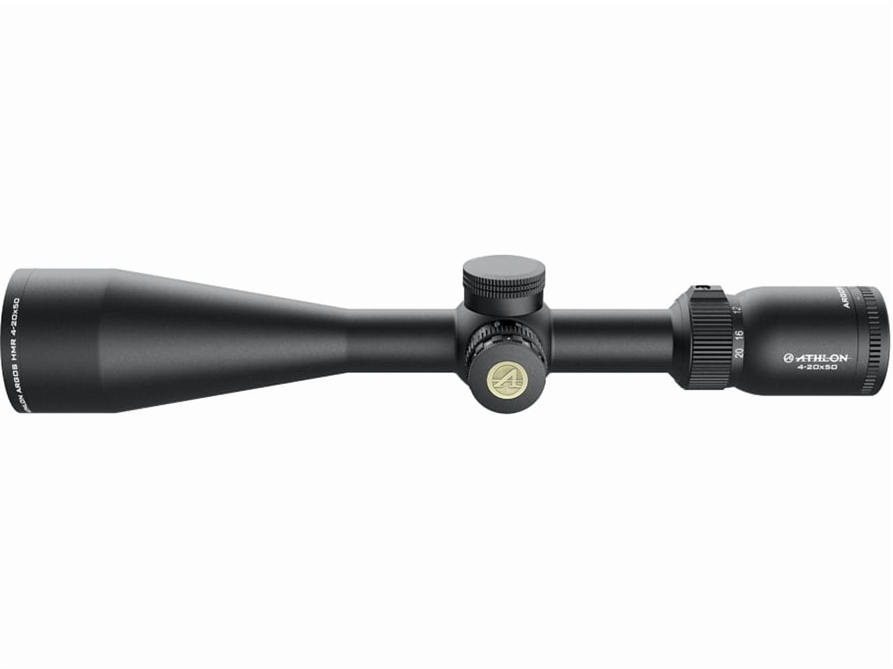 Athlon Argos HMR 4-20x50mm SFP Riflescope with Illuminated BDC 600A MOA Reticle, Black, 1" Tube - 214006