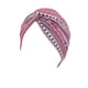 thumbnail image 1 of Jumpingount Sombrero de mujer, varios colores, transpirable, dulce regalo, sombreros para dormir, nudo preatado, multiusos, plisado, exquisita Sombreros Vino Tinto Étnico, 1 of 6