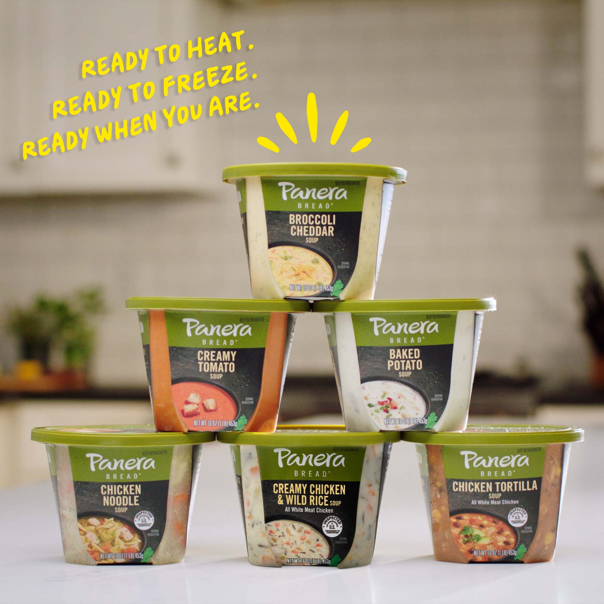 Panera Bread Gluten Free Mexican Style Street Corn Chowder, 16 oz Ready-to-Heat Soup Cup (Refrigerated)