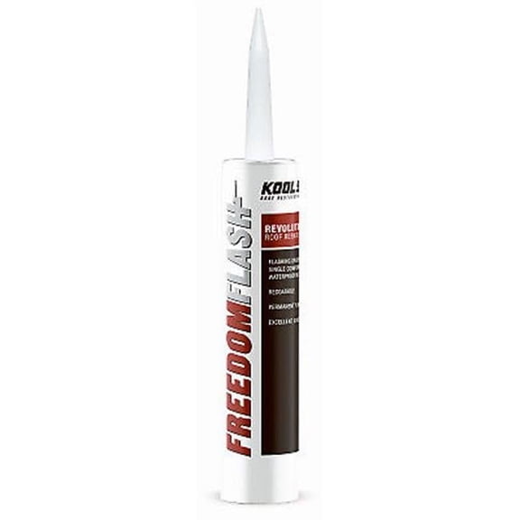 KOOL SEAL FREEDOM FLASH KS0066920-01 Roof Repair Sealant, Liquid, 10 oz Cartridge