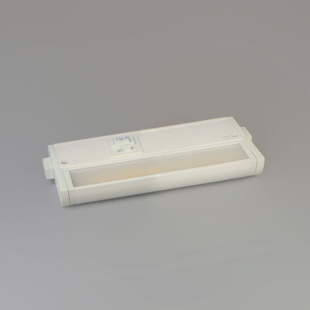 Maxim Lighting 89862WT 6 in. CounterMax 5K 2700-5000K LED Under Cabinet Light, White
