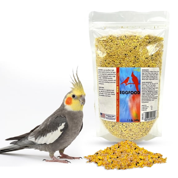 Morning Bird Miracle Meal Bird Food, Soft Food with Vitamins and Minerals, 1.5 lb