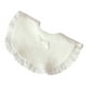 thumbnail image 1 of Babero de encaje para bebé, toalla de bebé, baberos impermeables de algodón para comer, para bebé recién nacido (blanco), 1 of 7