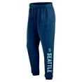 thumbnail image 2 of Men's Fanatics Deep Sea Blue Seattle Kraken Chop Block Fleece Sweatpants, 2 of 3