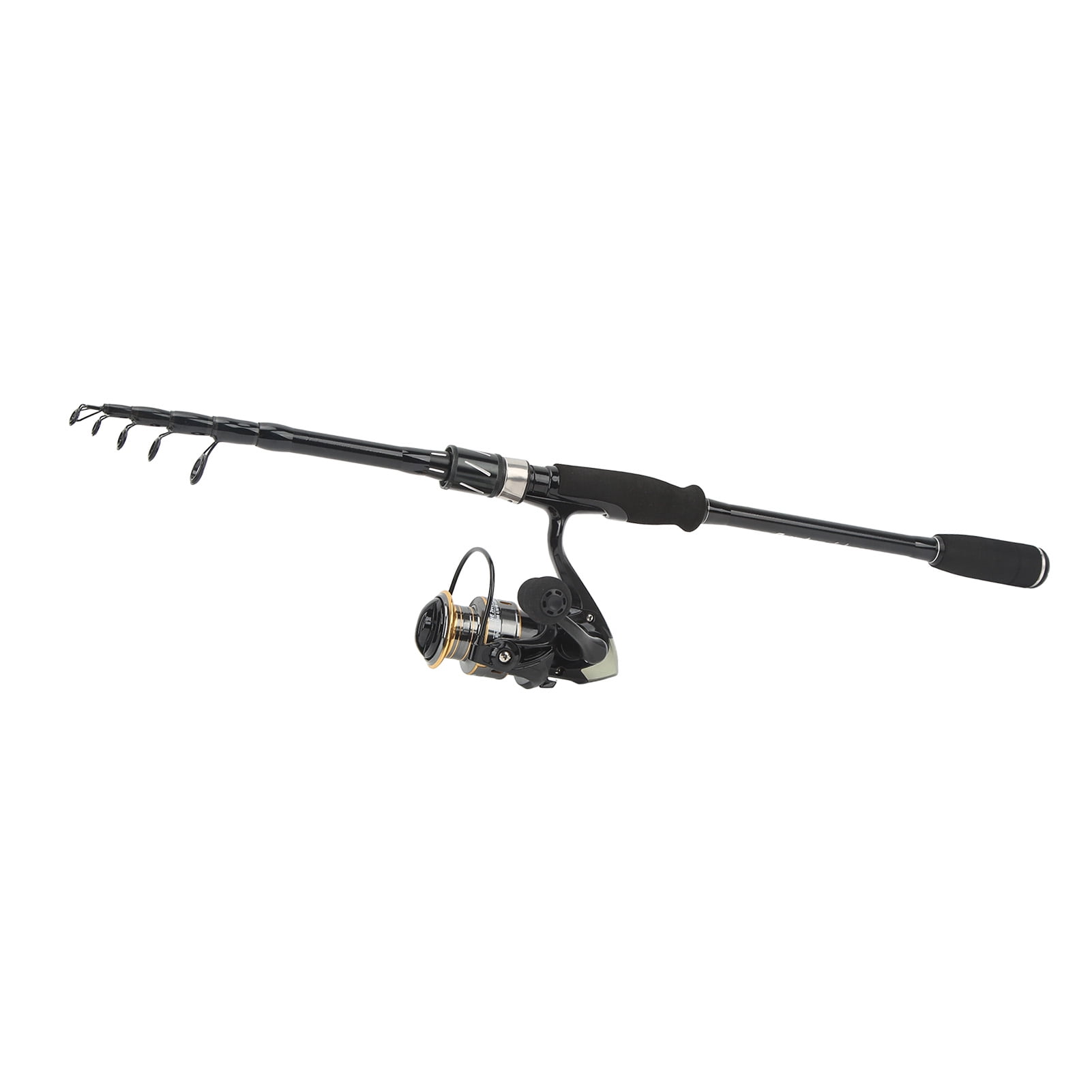 Fishing Rods Set, Widely Applicable 13.6kg Load Bearing Telescopic Rods Fishing Rod and Reel Combo Set  for Gift