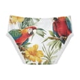 thumbnail image 2 of Ckdifva Parrots in Leaves Boys Underwear Briefs Cotton Panties Active Stretch Briefs One Pack, 2 of 6
