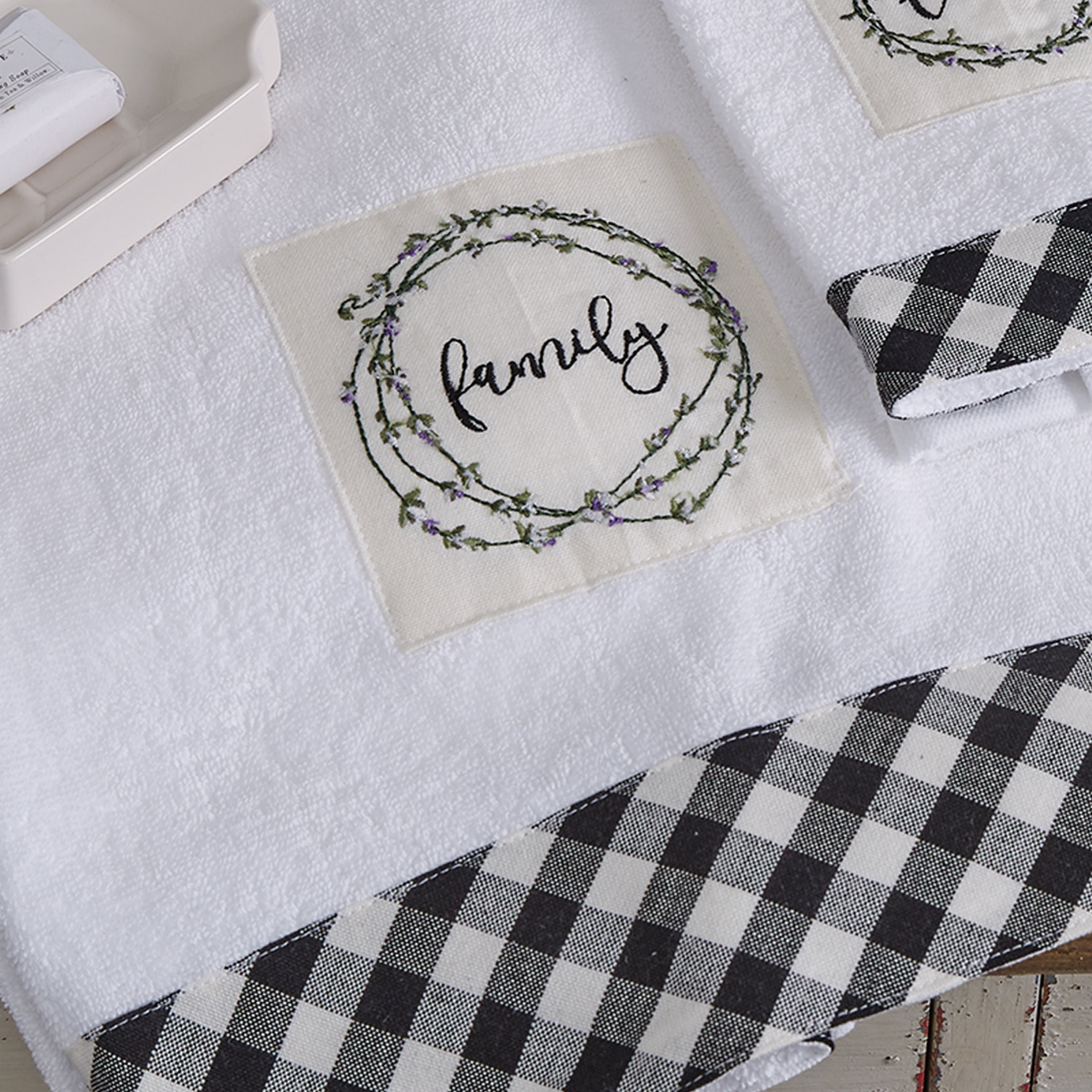 Park Designs Bouquet Of Grace Bath Towel Set of 2