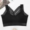 thumbnail image 4 of Deals Floral Secret Comfort Rose Bra,Lace Eyelet Bras for Women Full Coverage Shelf Bra Seamless Front Closure Bralettes Support Push Up Plus Size Brassieres, 4 of 6