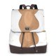 thumbnail image 1 of Balery Cute Sloth In Yoga Pose Tree Mochila de Cuero para Mujeres, Gran Capacidad, Bolsa de Viaje Multifuncional, Mochila de Cuero y Bolsa de Hombro para Mujeres, 1 of 4