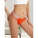 thumbnail image 2 of Tangas con aro de corazón, bragas íntimas transpirables, elásticas y huecas, lencería y ropa interior femenina., 2 of 5