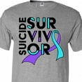 thumbnail image 4 of Inktastic Suicide Survivor- Awareness T-Shirt, 4 of 5