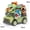 Dinosaur School Bus, variant on Dinosaur Car Toys for Kids,School Bus Toy with Light and Sound, Dinosaurs Friction Powered Car Bus Model Toys,Birthday Gifts Toys for 3 4 5 6 Years Old Boys
