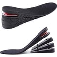 thumbnail image 1 of Plantillas para aumentar la altura Air Taller Cushion Plantillas para zapatos 4 capas Inserto en el talón para hombres 4 capas, 1 of 5