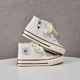 thumbnail image 3 of Zapatos de lona para niños, calzado informal de alta calidad para niños y niñas, fondo suave, bola blanca para bebé, versión coreana, primavera y otoño, 2024, 3 of 5