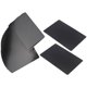thumbnail image 4 of 100 Piezas Tarjeta de AleacióN Aluminio Negro Grabado Visita Negocios Metal en 0.2 Mm Espesor, 4 of 11
