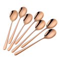 thumbnail image 1 of Dinner Spoon Set, Rose Gold, Poylim, 1 of 5