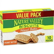 Nature Valley Biscuit Sandwiches, Peanut Butter, 1.35 oz, 10 ct
