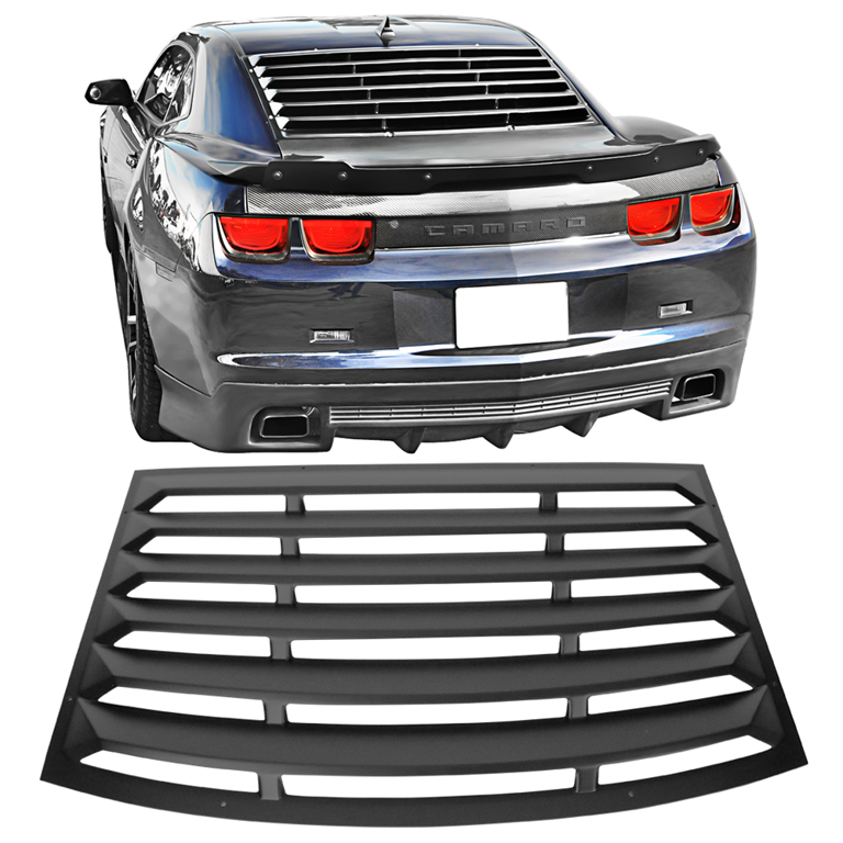 Ikon Motorsports Compatible with 10-15 Chevy Camaro Rear Window