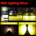 thumbnail image 5 of 2x 9006 HB4 108W LED Fog light Bulb 3000K Golden Yellow Fog Lamp 20000LM super, 5 of 7