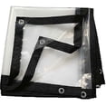 thumbnail image 2 of Foldable Waterproof Transparent Tarpaulin With Eyelets, 2 of 5