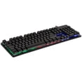thumbnail image 2 of Teclado Gamer Manhattan 178457 con retroiluminación RGB USB Negro, 2 of 2