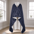 thumbnail image 6 of GARVEE 50" x 60" Faux Fur Wearable Heated Blanket with Zipper and 1-9H Auto-Off, 6 of 6